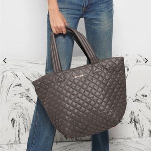 MZ Wallace Medium Metro Tote Deluxe BLACK